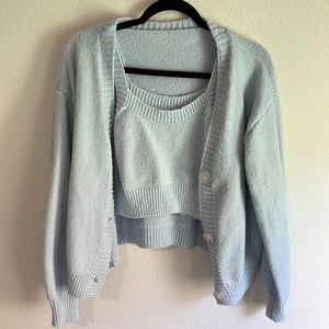 TANK TOP/ SWEATER SET